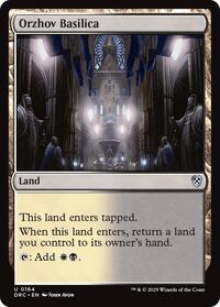 Orzhov Basilica, Commander: Aetherdrift