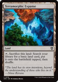 Terramorphic Expanse, Commander: Aetherdrift