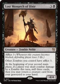 Lost Monarch of Ifnir, Commander: Aetherdrift