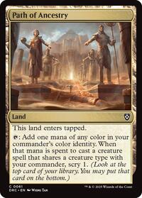Path of Ancestry (0061), Commander: Aetherdrift