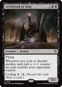 Archfiend of Ifnir, Commander: Aetherdrift