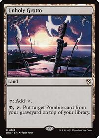 Unholy Grotto, Commander: Aetherdrift