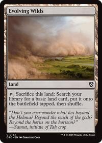 Evolving Wilds (0153), Commander: Aetherdrift