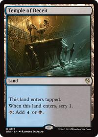 Temple of Deceit, Commander: Aetherdrift