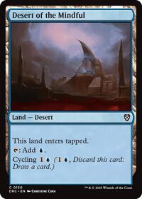 Desert of the Mindful, Commander: Aetherdrift