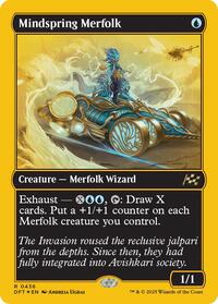 Mindspring Merfolk (First-Place Foil), Aetherdrift