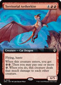 Territorial Aetherkite (Extended Art), Commander: Aetherdrift