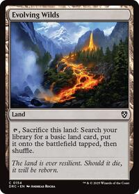 Evolving Wilds (0154), Commander: Aetherdrift