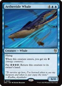 Aethertide Whale, Commander: Aetherdrift