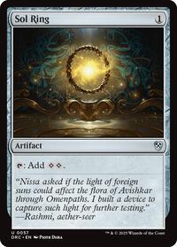 Sol Ring (0057), Commander: Aetherdrift