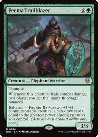 Peema Trailblazer, Commander: Aetherdrift