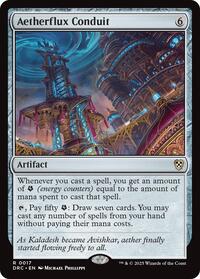 Aetherflux Conduit, Commander: Aetherdrift