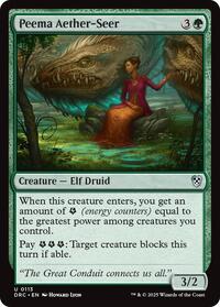 Peema Aether-Seer, Commander: Aetherdrift