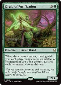 Druid of Purification, Commander: Aetherdrift