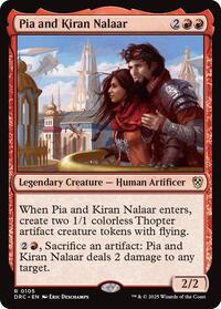 Pia and Kiran Nalaar, Commander: Aetherdrift