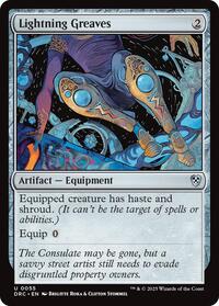 Lightning Greaves, Commander: Aetherdrift