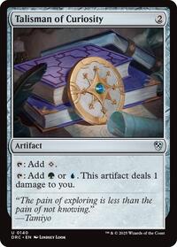 Talisman of Curiosity, Commander: Aetherdrift