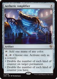 Aetheric Amplifier, Commander: Aetherdrift