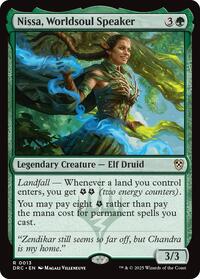 Nissa, Worldsoul Speaker, Commander: Aetherdrift