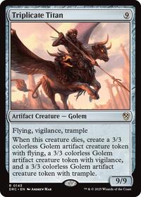 Triplicate Titan, Commander: Aetherdrift