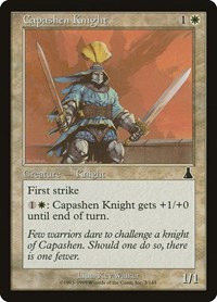 Capashen Knight, Urza's Destiny