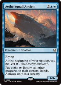 Aethersquall Ancient, Commander: Aetherdrift