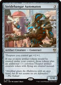 Stridehangar Automaton, Commander: Aetherdrift