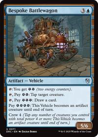 Bespoke Battlewagon, Commander: Aetherdrift
