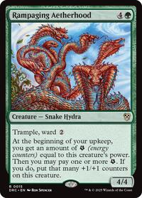 Rampaging Aetherhood, Commander: Aetherdrift