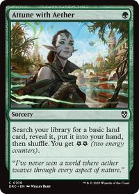 Attune with Aether, Commander: Aetherdrift