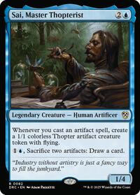 Sai, Master Thopterist, Commander: Aetherdrift