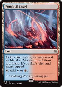 Frostboil Snarl, Commander: Aetherdrift