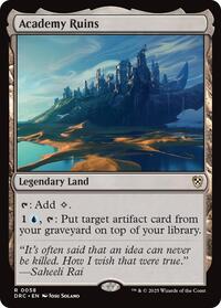 Academy Ruins, Commander: Aetherdrift