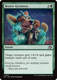 Bestow Greatness, Aetherdrift