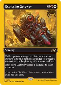 Explosive Getaway (First-Place Foil), Aetherdrift