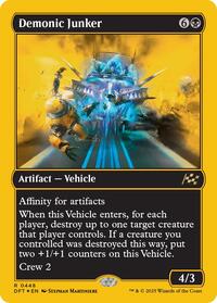 Demonic Junker (First-Place Foil), Aetherdrift