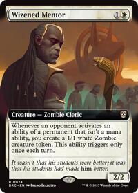 Wizened Mentor (Extended Art), Commander: Aetherdrift