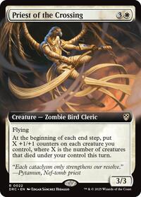 Priest of the Crossing (Extended Art), Commander: Aetherdrift