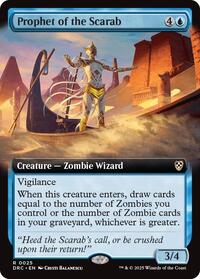 Prophet of the Scarab (Extended Art), Commander: Aetherdrift