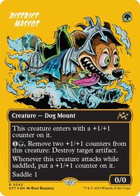 District Mascot (Borderless) (First-Place Foil), Aetherdrift