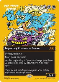 The Speed Demon (Borderless) (First-Place Foil), Aetherdrift