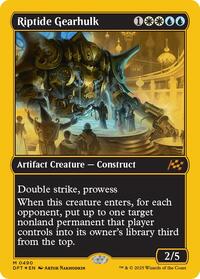 Riptide Gearhulk (First-Place Foil), Aetherdrift