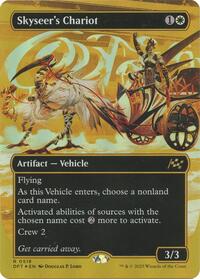 Skyseer's Chariot (Borderless) (First-Place Foil), Aetherdrift
