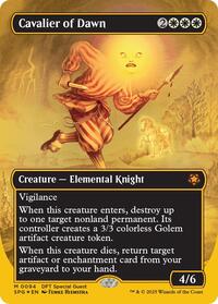 Cavalier of Dawn (Borderless) (First-Place Foil), Special Guests