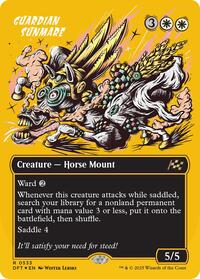 Guardian Sunmare (Borderless) (First-Place Foil), Aetherdrift