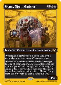 Gonti, Night Minister (First-Place Foil), Aetherdrift