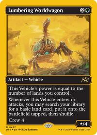 Lumbering Worldwagon (First-Place Foil), Aetherdrift