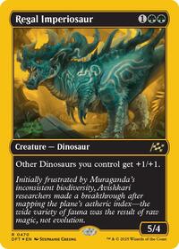 Regal Imperiosaur (First-Place Foil), Aetherdrift