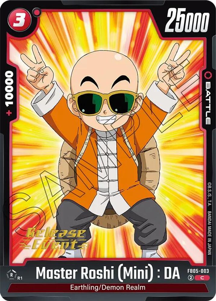 Master Roshi (Mini) : DA, Standard, front