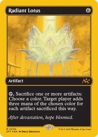 Radiant Lotus (First-Place Foil), Aetherdrift